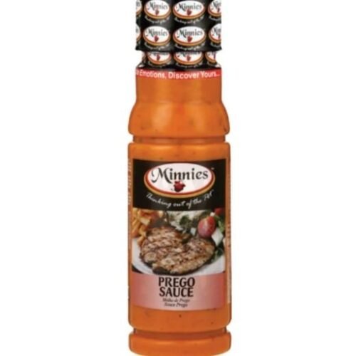 African Minnies Prego Sauce